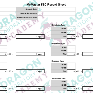 FEC record Sheet